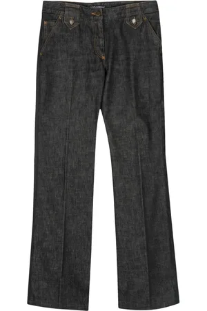 Dolce & Gabbana 2000s side-stripe jeans