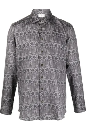 Etro Paisley-print cotton shirt
