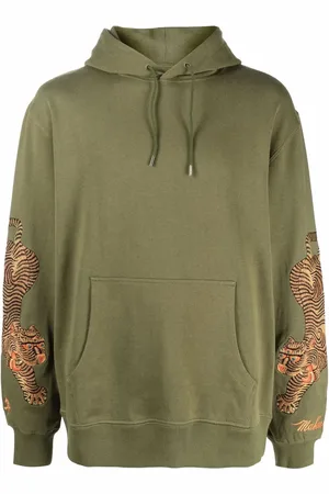 Maharishi Tiger-print pullover hoodie