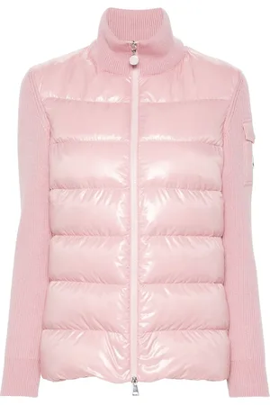 Moncler Panelled zip-up down jacket