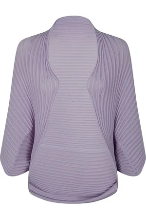 Issey Miyake Plissé-effect cardigan