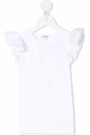 SIOLA Ruffle-sleeve top