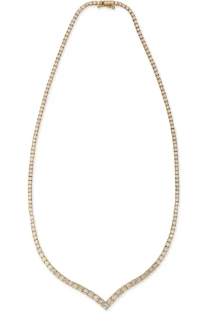 JACQUIE AICHE 14kt yellow Vanessa diamond necklace
