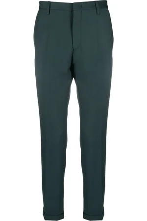 Paul Smith Tapered-leg wool trousers