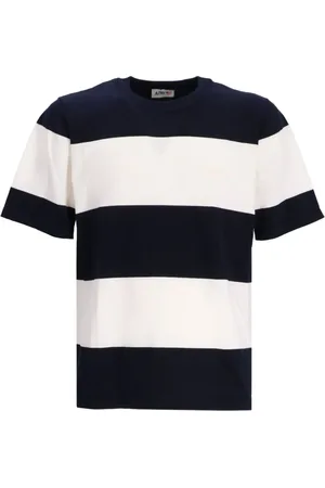 Autry Striped cotton T-shirt