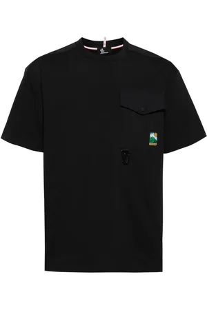 Moncler Logo-patch cotton T-shirt