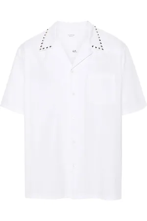 VALENTINO GARAVANI Rockstud-embellished bowling shirt