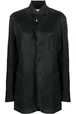 Comme des Garçons 2010s distressed panelled jacket