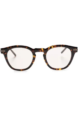 Oliver Peoples Len tortoiseshell-effect glasses