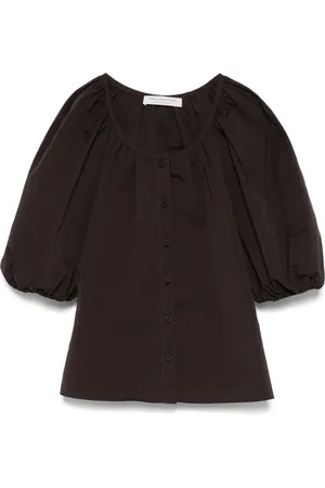 Serafini Puffed-sleeves shirt