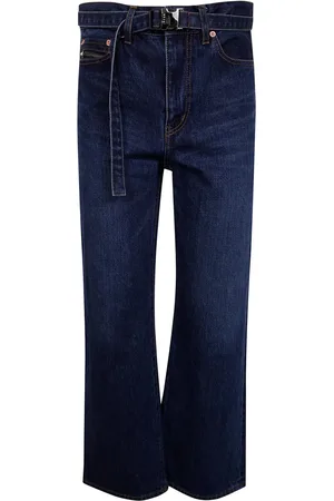 SACAI Belted jeans