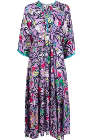 Diane von Furstenberg Graphic-print mid-length dress