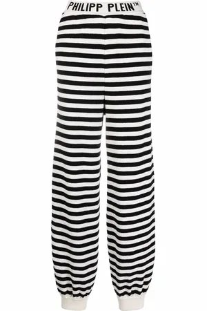Philipp Plein Striped track pants