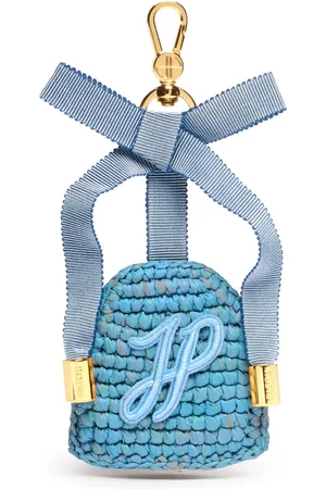 Patou Raffia keychain
