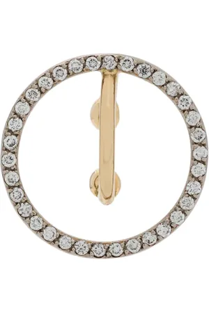 CHARLOTTE CHESNAIS 18kt yellow and white Celeste diamond earcuff