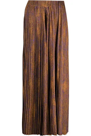 HENRIK VIBSKOV Jelly plisse palazzo trousers