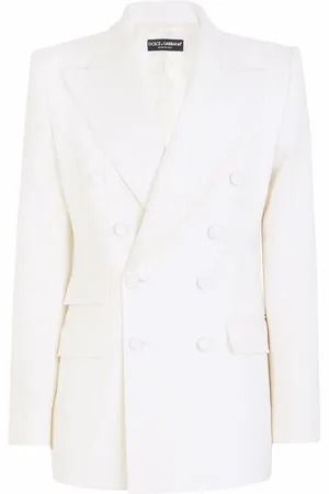 Dolce & Gabbana Double-breasted virgin wool blazer