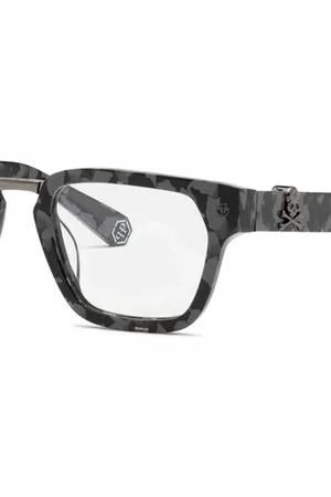 Philipp Plein Marbled effect frames
