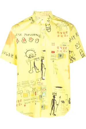 JUNYA WATANABE Illustration-print cotton shirt