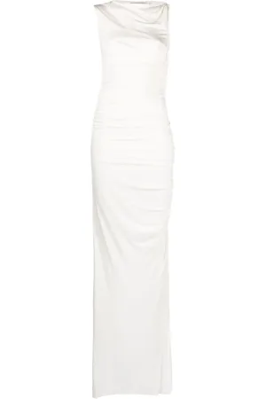 CHRISTOPHER ESBER Gesbine twist-detail asymmetric gown