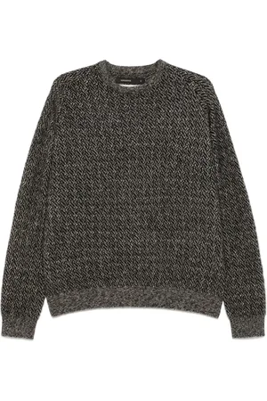 Frenckenberger Herringbone-pattern sweater