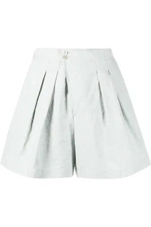 FORTE FORTE Tweed high-waisted shorts