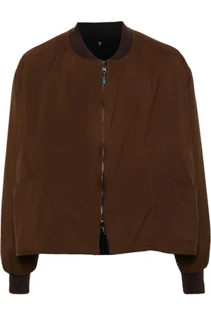 4SDESIGNS Reversible cropped bomber jacket