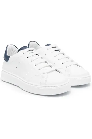 COLORICHIARI Colourblock leather sneakers