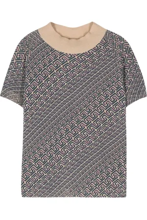 VERSACE 2000s Greca-print jumper