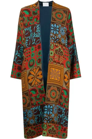 PIERRE-LOUIS MASCIA Patchwork-detail long-sleeve jacket