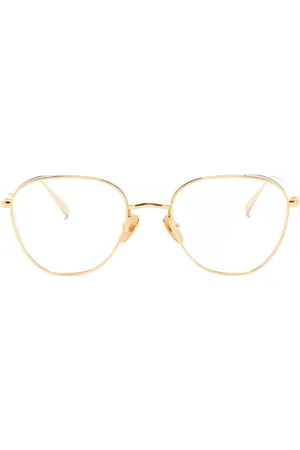Linda Farrow Hardy round-frame glasses