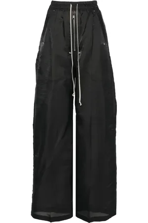 Rick Owens Pressed-crease trousers
