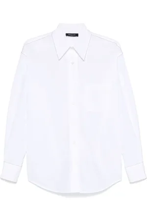 Fabiana Filippi Bead-trim shirt