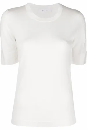 LISKA Crew-neck knitted top