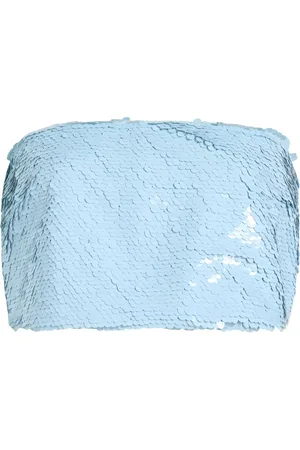 Cinq A Sept Jupiter sequinned crop top
