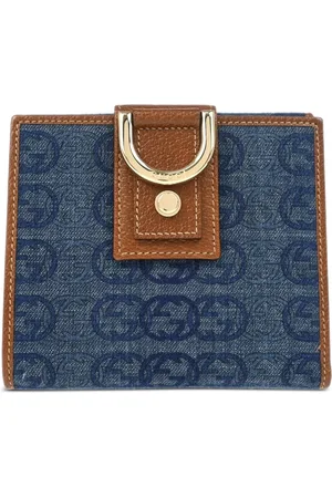 Gucci 1990-2000s GG bi-fold wallet