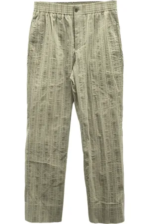Hermès 2000s striped trousers