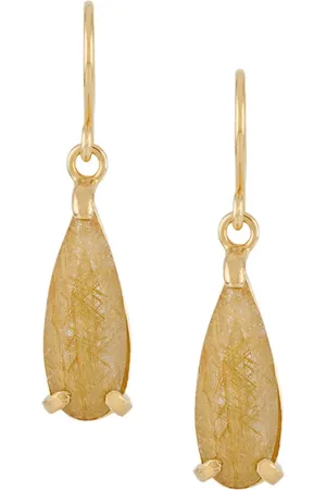 WOUTERS & HENDRIX Rutilated Quartz drop earrings