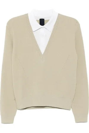JUUN.J Patchwork design jumper