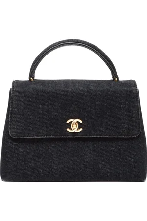 CHANEL 1998 Kelly denim handbag