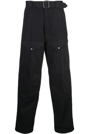 Givenchy Belted straight-leg trousers