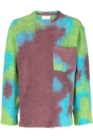 SONG FOR THE MUTE Abstract-pattern print jumper