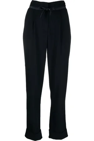 Emporio Armani Pleat-straight leg trousers