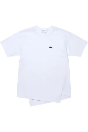 Comme des Garçons X Lacoste asymmetric T-Shirt