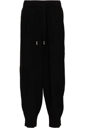 SONGZIO Underdart knitted tapered trousers