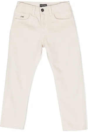 Emporio Armani J75 logo-embellished jeans