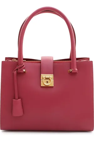 Salvatore Ferragamo Gancini leather handbag