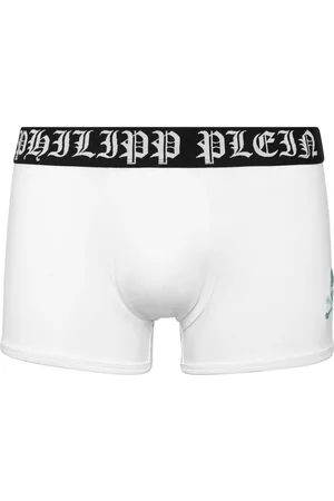 Philipp Plein Skull & Bones embroidered briefs