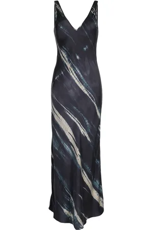 Voz Double V Bias sleeveless dress
