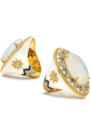 BUDDHA MAMA 20kt yellow moonstone ring
